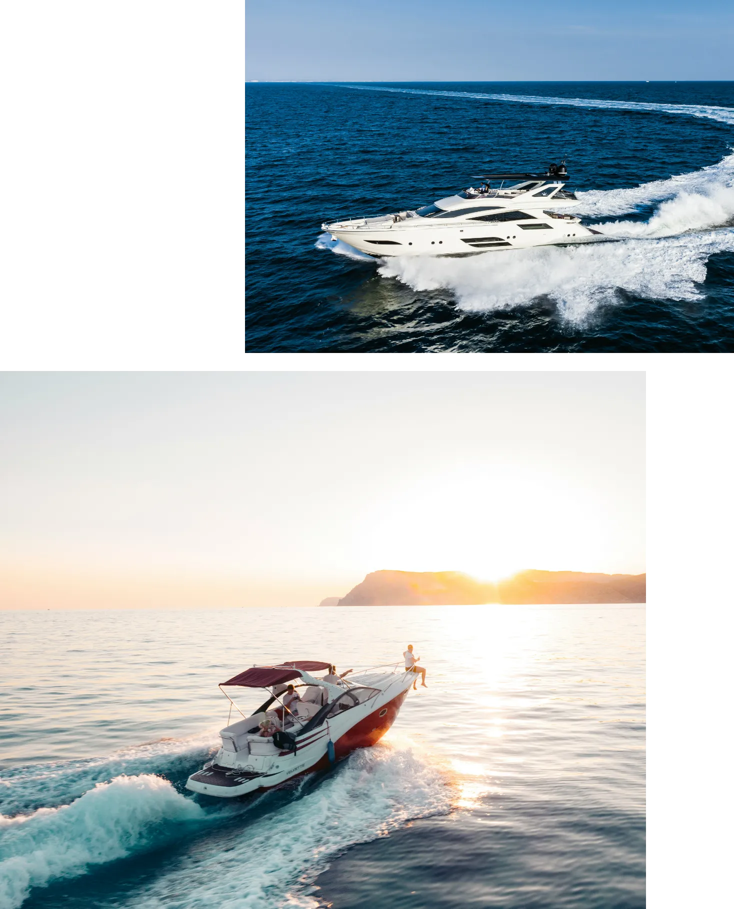 Luxury yacht at dock — list your boat with Big Boat Rentals and keep one hundred percent of your earnings