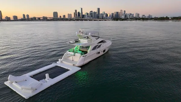 62 Ft Luxury Italian Yacht available for rental in Miami, FL