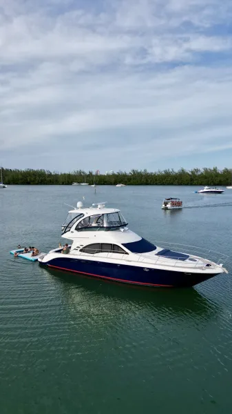 Luxury 60’ Ft Yacht in Miami available for rental in Miami Beach, FL